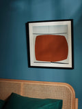 Tate Yellow Abstract framed print by Victor Pasmore 62x62cm (British brand)