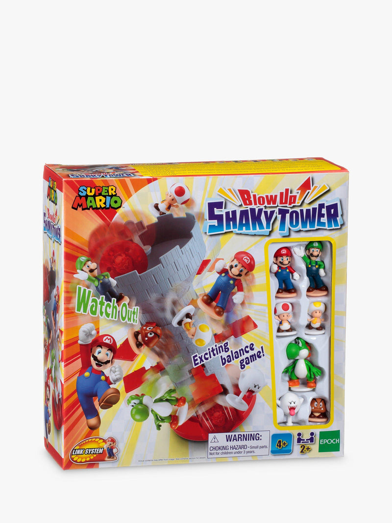 Super Mario Blow Up Shaky Tower balance game (British brand)
