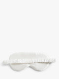 John Lewis silk eye mask white, UK version
