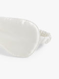 John Lewis silk eye mask white, UK version