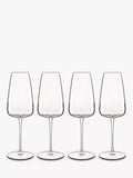 Luigi Bormioli Talismano prosecco glasses set of 4 clear, UK version