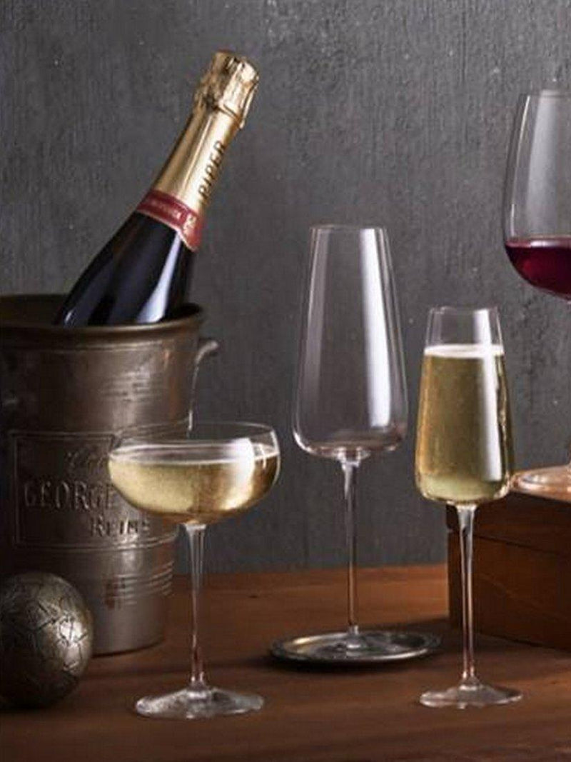 Luigi Bormioli Talismano prosecco glasses set of 4 clear, UK version