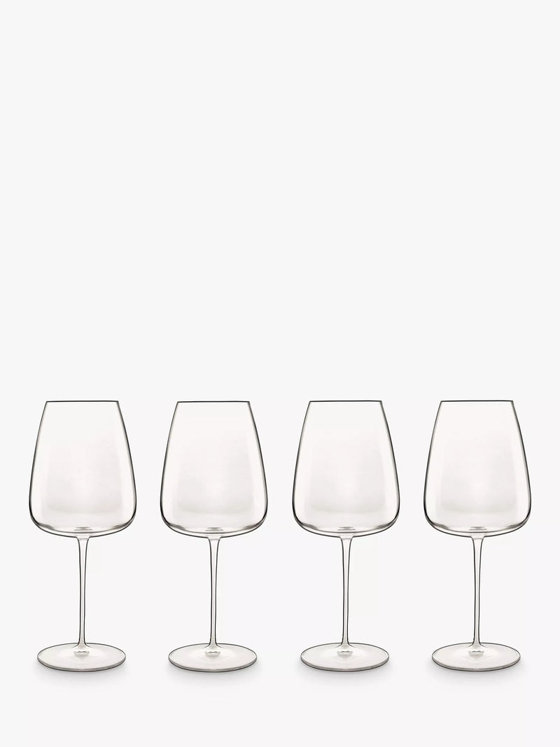 Luigi Bormioli Talismano red wine glass set of 4 700ml (British brand)