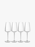 Luigi Bormioli Talismano champagne flute set of 4 210ml (British brand)