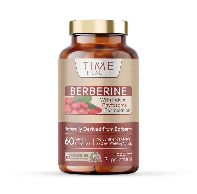 Time Health Berbevis Berberine Phytosome supplement - British product