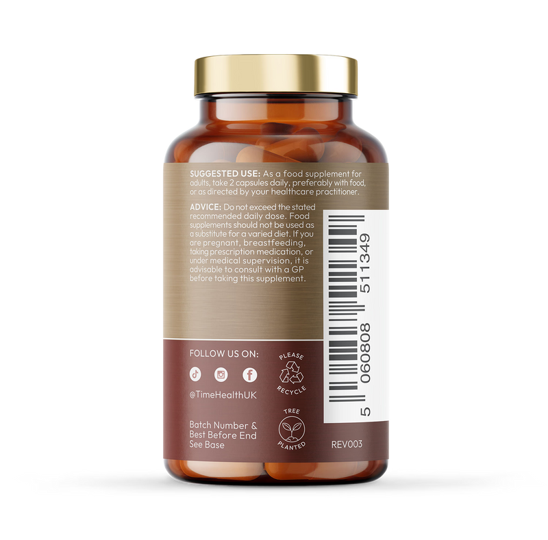 Time Health Berbevis Berberine Phytosome supplement - British product