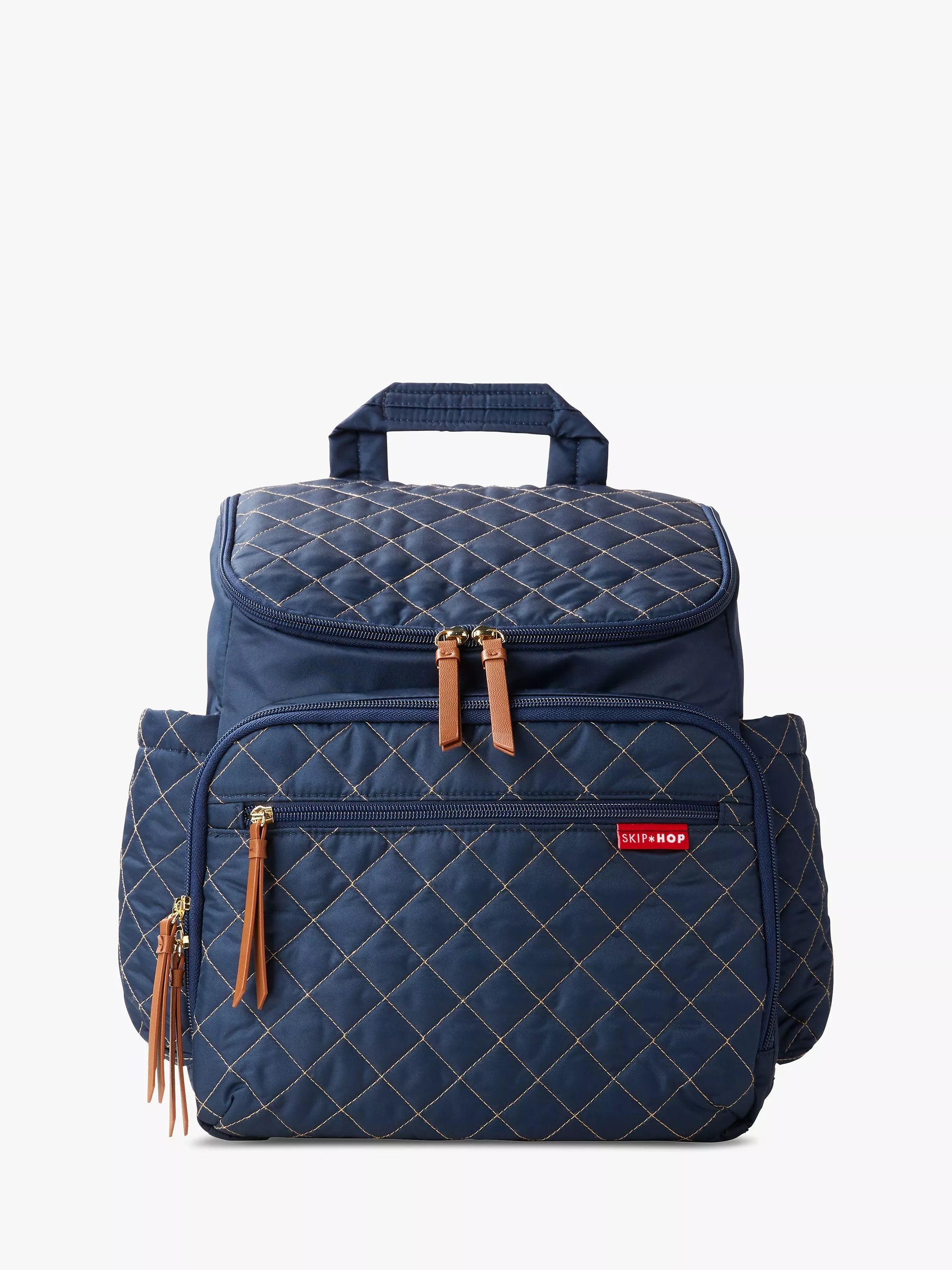 Skip Hop Forma Quilted Changing Backpack, Navy - McGrocer