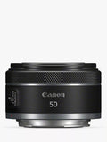 Canon RF 50mm f/1.8 STM prime lens, UK version
