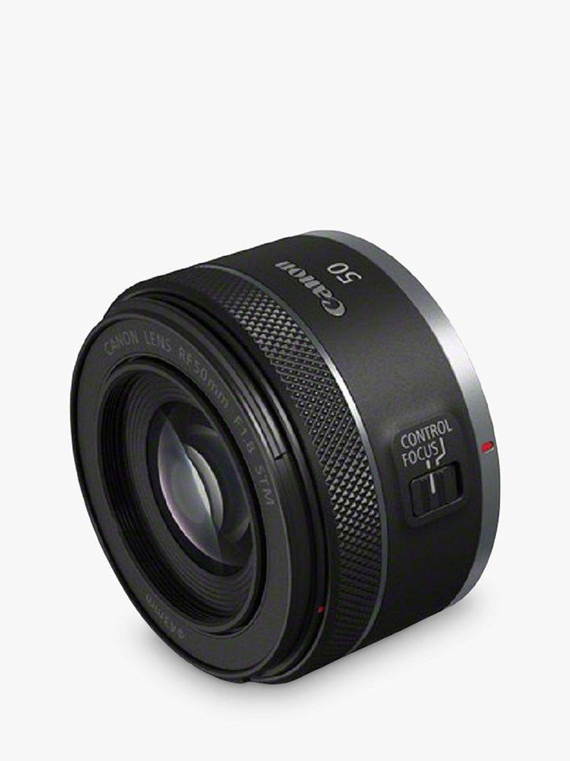 Canon RF 50mm f/1.8 STM prime lens, UK version