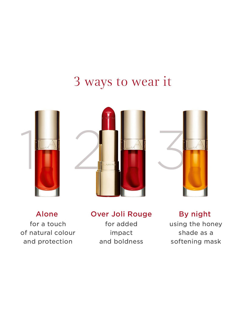 Clarins Lip Comfort Oil tinted lip oil 7ml - British product