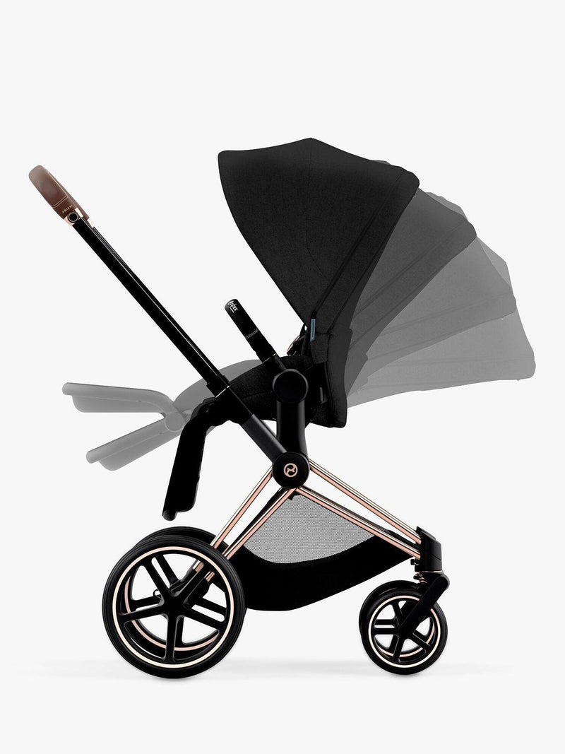 Cybex pushchair chassis in rose gold - British product