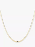 Larnauti double herringbone chain necklace (British brand)
