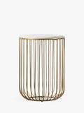 Gallery Direct Sutton marble side table small (British brand)