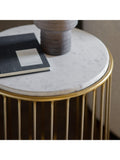 Gallery Direct Sutton marble side table small (British brand)
