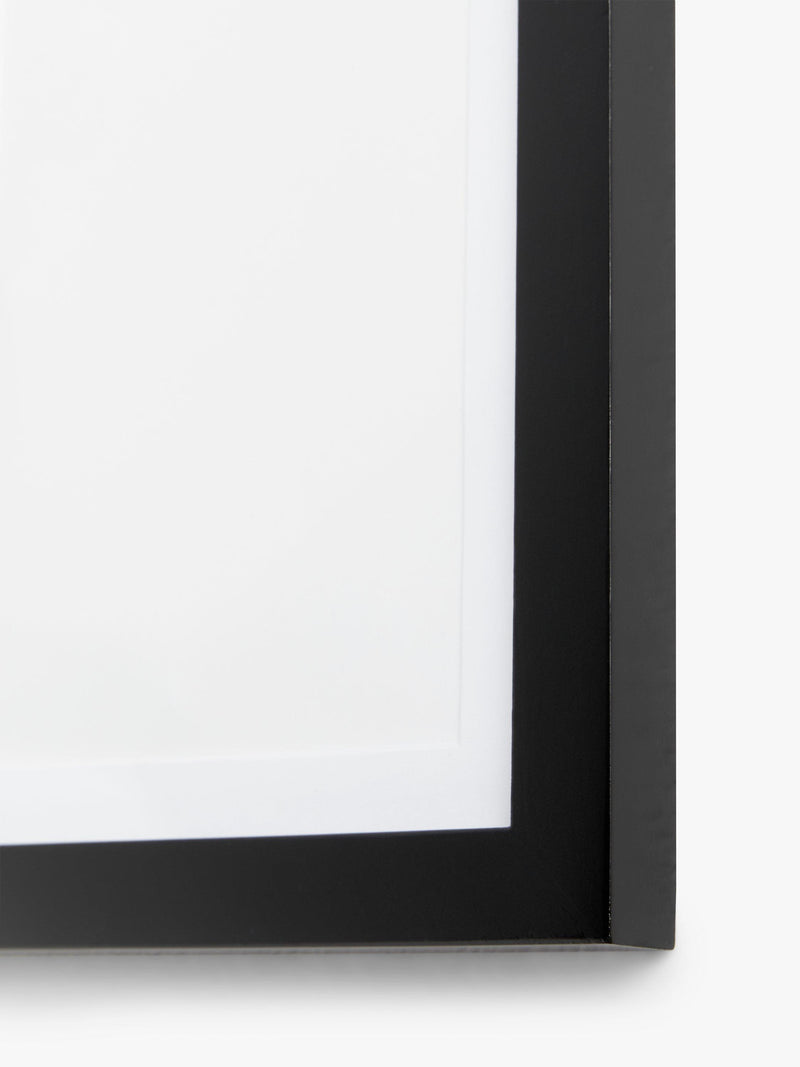 John Lewis multi-aperture wood photo frame set black 5 photo, UK version
