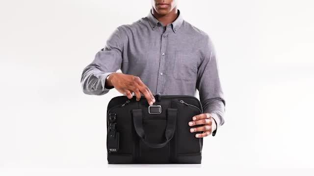 TUMI Alpha Bravo Academy Briefcase slim design, UK version