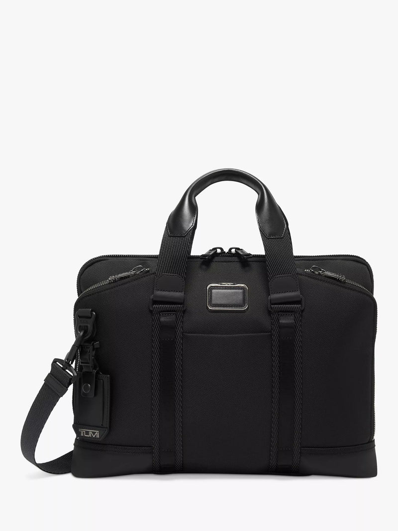 TUMI Alpha Bravo Academy Briefcase slim design, UK version