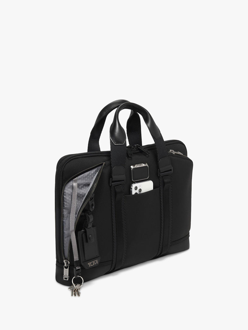 TUMI Alpha Bravo Academy Briefcase slim design, UK version