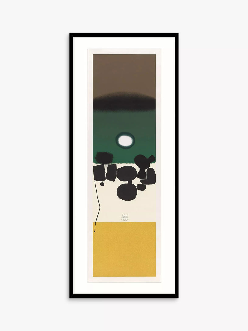Tate framed print Victor Pasmore abstract art 103x43cm (British brand)