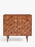 Swoon Franklin acacia wood storage cabinet natural, UK version