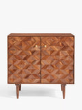 Swoon Franklin acacia wood storage cabinet natural, UK version