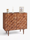 Swoon Franklin acacia wood storage cabinet natural, UK version