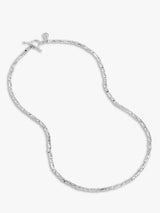 John Lewis Dower & Hall Men's Rice Nomad Beaded Collar Necklace Silver- Buy online at McGrocer