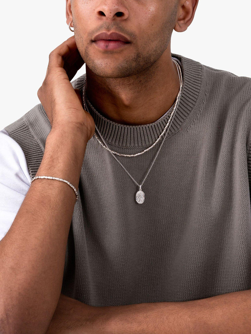 Dower & Hall rice beaded collar necklace 50.8cm - British product