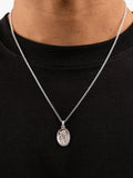 Dower & Hall St. Christopher pendant necklace in sterling silver (British brand)
