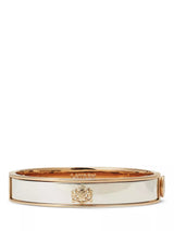 John Lewis Lauren Ralph Lauren Two-Tone Crest Bangle Bracelet, Silver/Gold- Buy online at McGrocer
