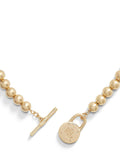 Ralph Lauren gold beaded collar necklace - British product