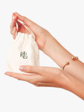 Ralph Lauren Gradual Hoop Earrings silver, imported from the UK