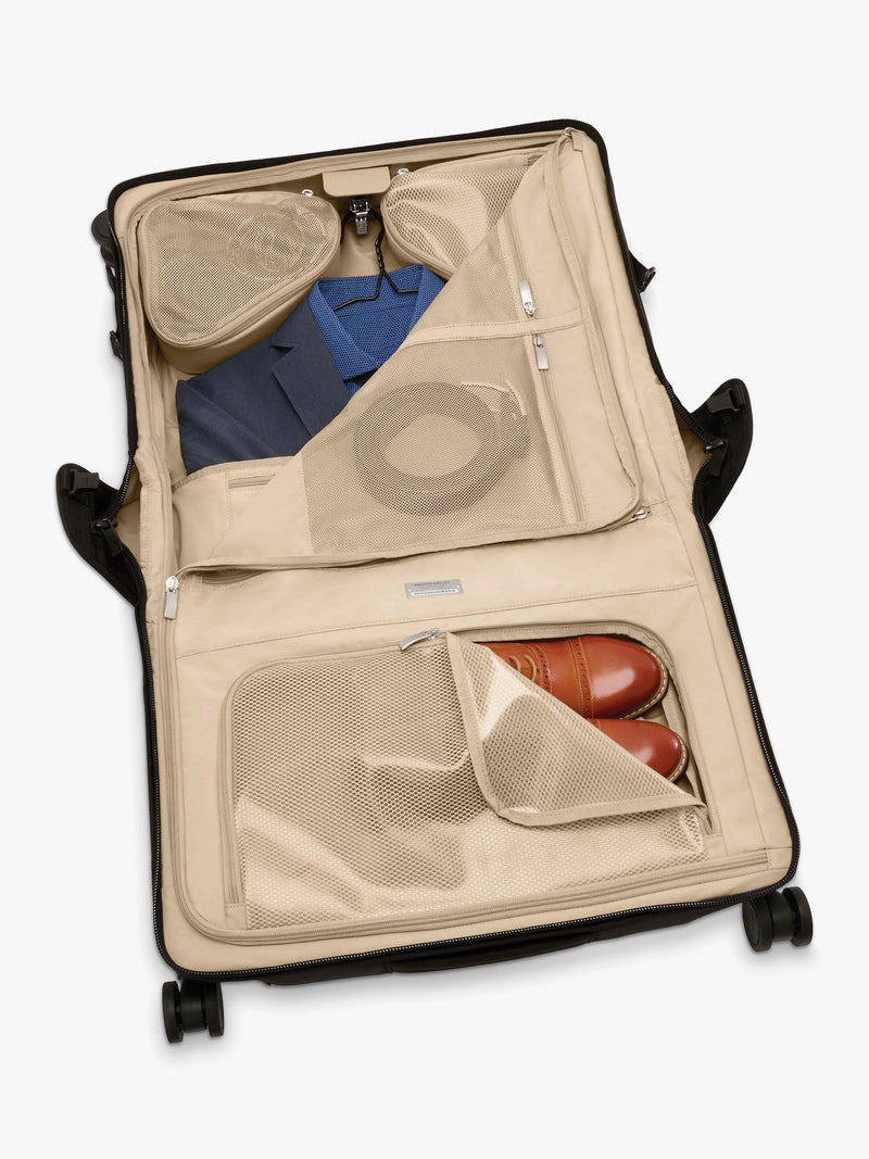 Briggs & Riley Baseline carry-on garment spinner with spinner wheels - British product