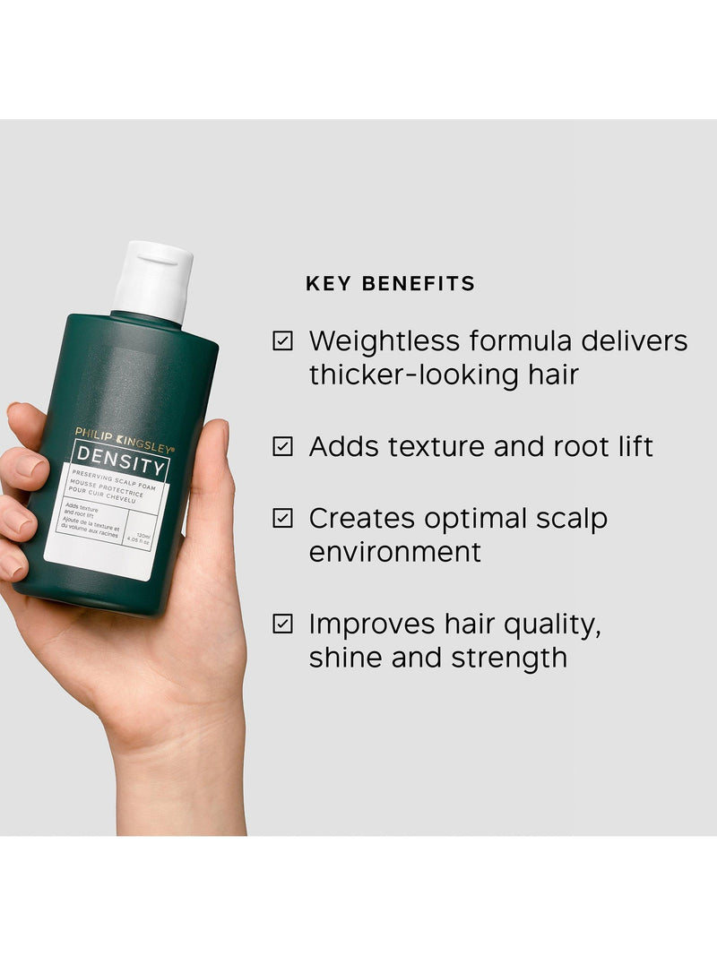 Philip Kingsley Density Preserving Scalp Foam 120ml, imported from the UK