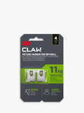 3M Claw Steel Claw Drywall Picture Hanger Pack Of 4 11Kg