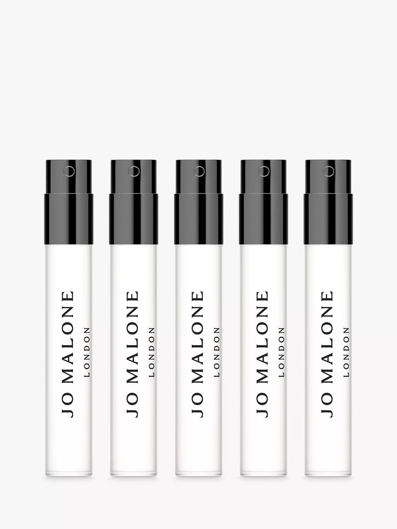 Jo Malone London cologne discovery fragrance gift set with five scents, UK version