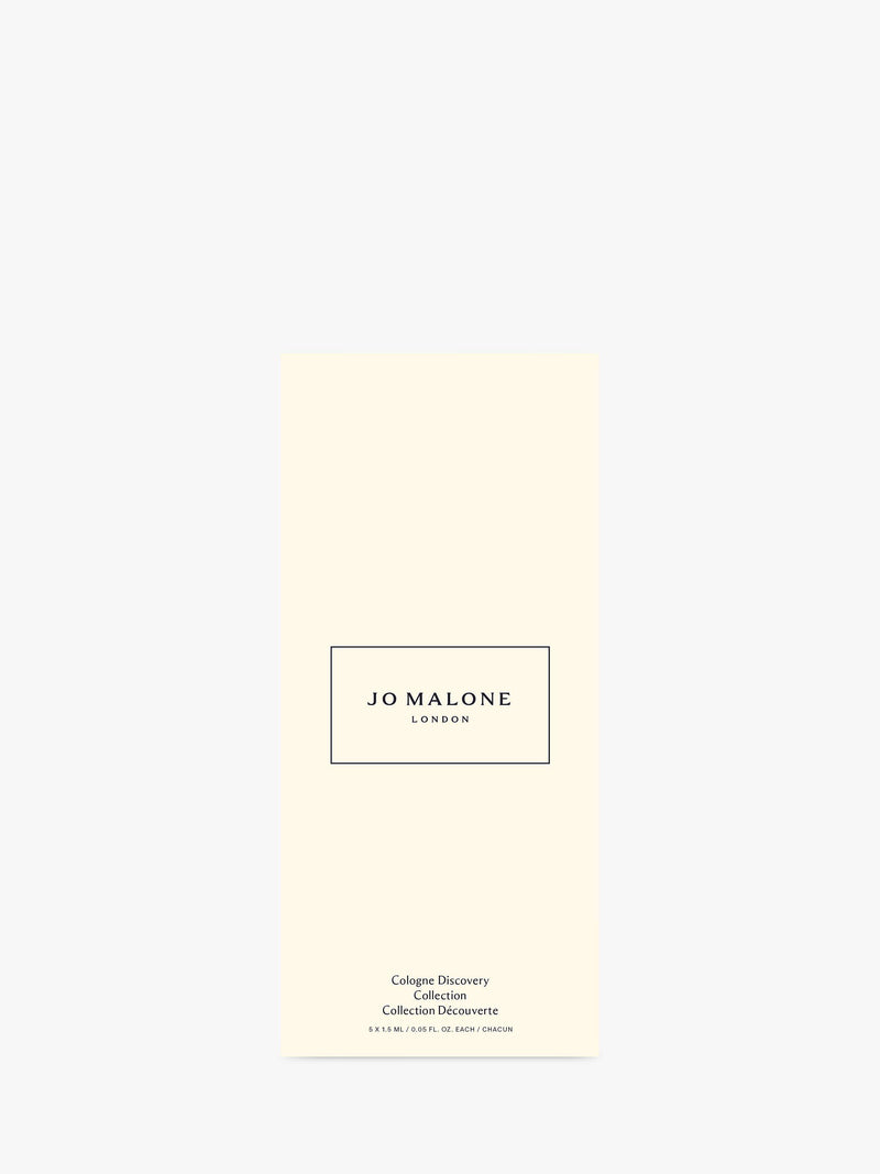Jo Malone London cologne discovery fragrance gift set with five scents, UK version