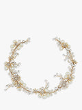 Jon Richard gold star pearl hair vine, UK version