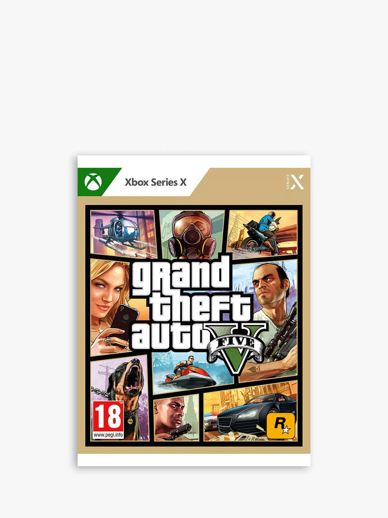 Rockstar Games Grand Theft Auto V for Xbox Series X, UK version