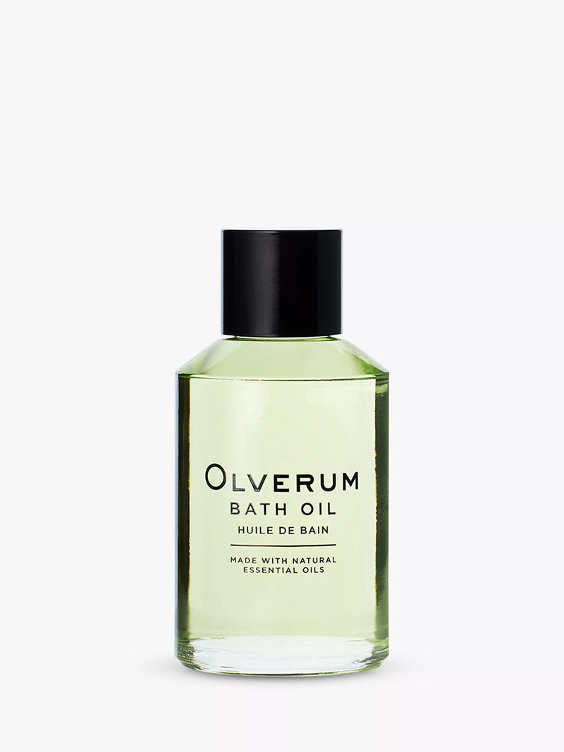 Olverum bath oil, imported from the UK