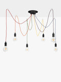 John Lewis 6 pendant swag ceiling light, imported from the UK