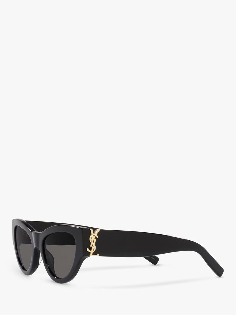 Yves Saint Laurent cat's eye sunglasses black/grey - British product