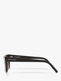 Yves Saint Laurent SL 276 black cat's eye sunglasses, imported from the UK
