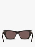 Yves Saint Laurent SL 276 black cat's eye sunglasses, imported from the UK