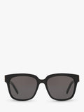 Yves Saint Laurent square sunglasses black frame grey lenses, imported from the UK
