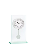 Acctim La Collina mantel clock Roman numerals 22cm glass, imported from the UK