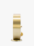 Acctim skeleton mantel carriage clock in gold, 13cm - British product