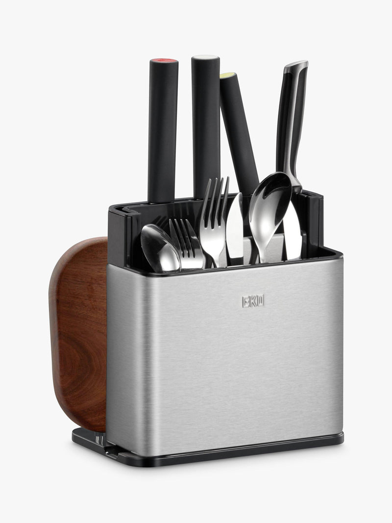 EKO extra large stainless steel dish drainer and utensil holder - British product