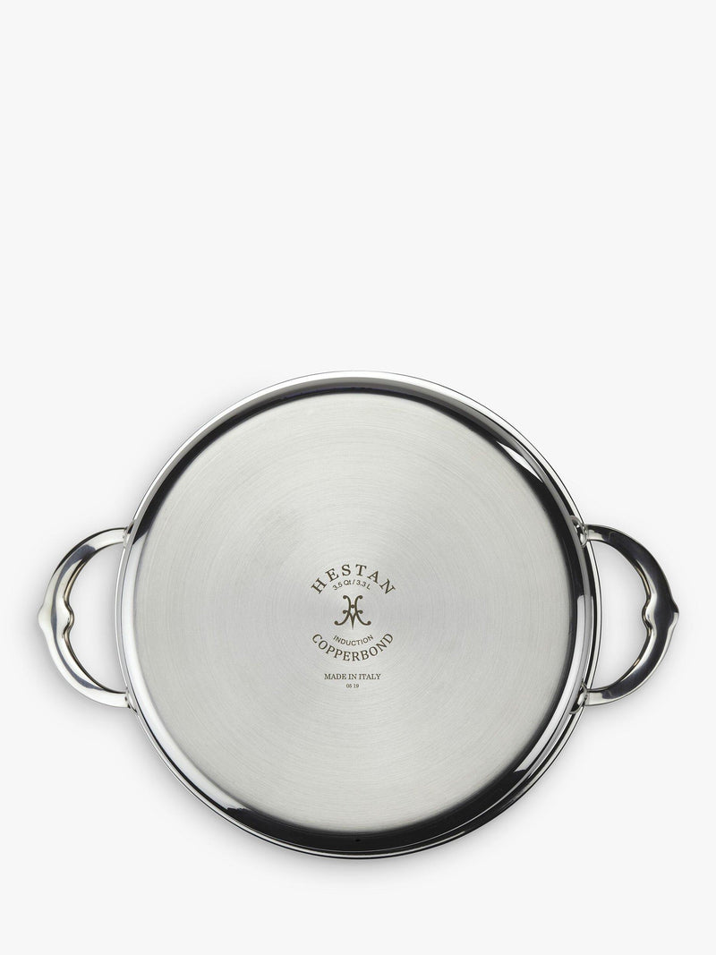 Hestan CopperBond stainless steel sauteuse pan 26cm, UK version