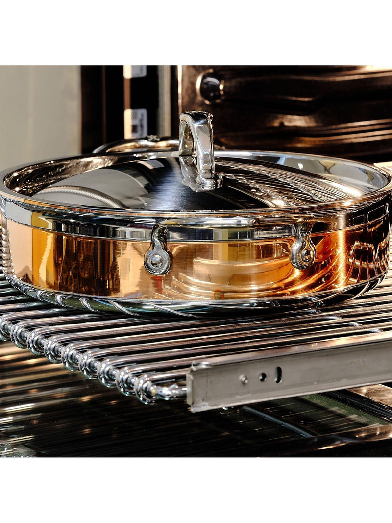 Hestan CopperBond stainless steel sauteuse pan 26cm, UK version